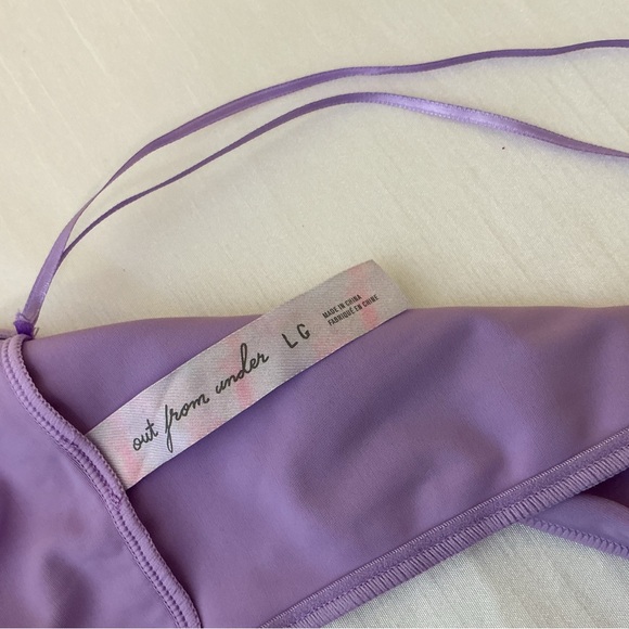 UO Out From Under || Sorelle Twist Halter Bra Top - Picture 7 of 7